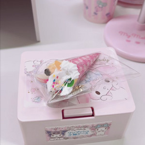 고전 일본 베이커리 크레페 키링 가챠 식완 디저트