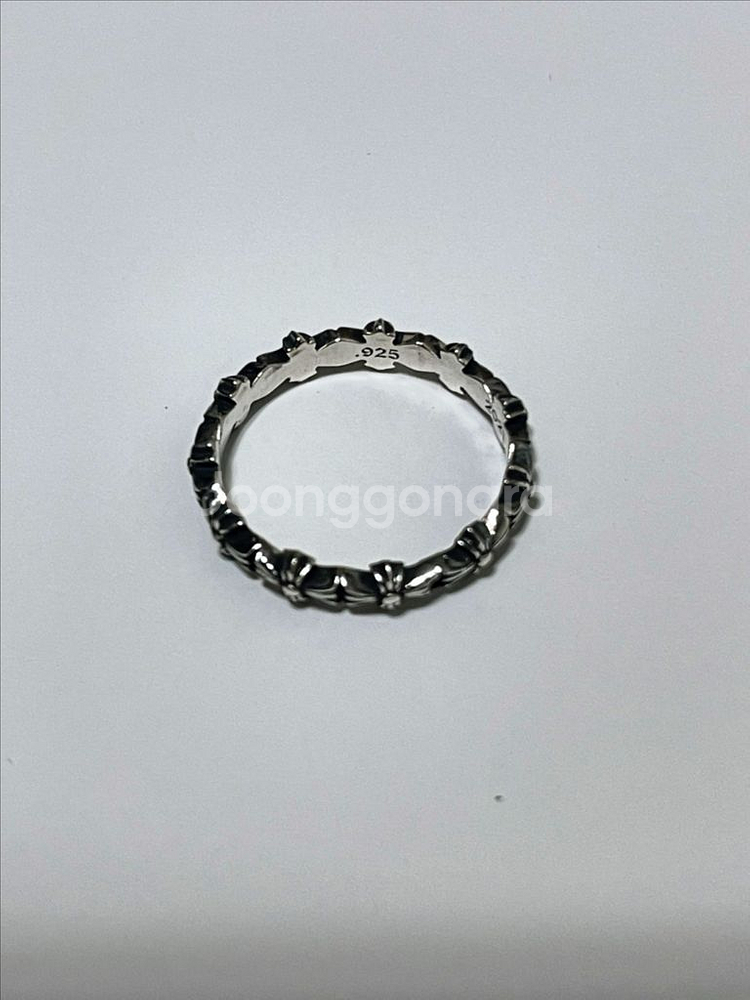 크롬하츠 반지 타이니크로스링 22호 새상품--2