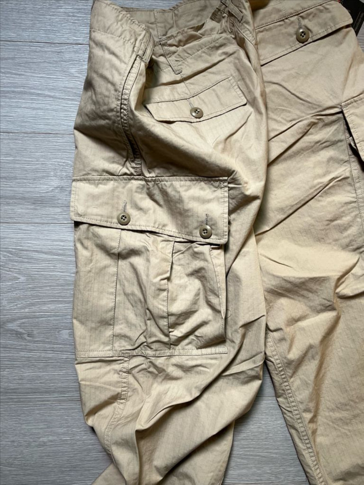 (새상품) 빔즈플러스 립스탑 카고 팬츠--4