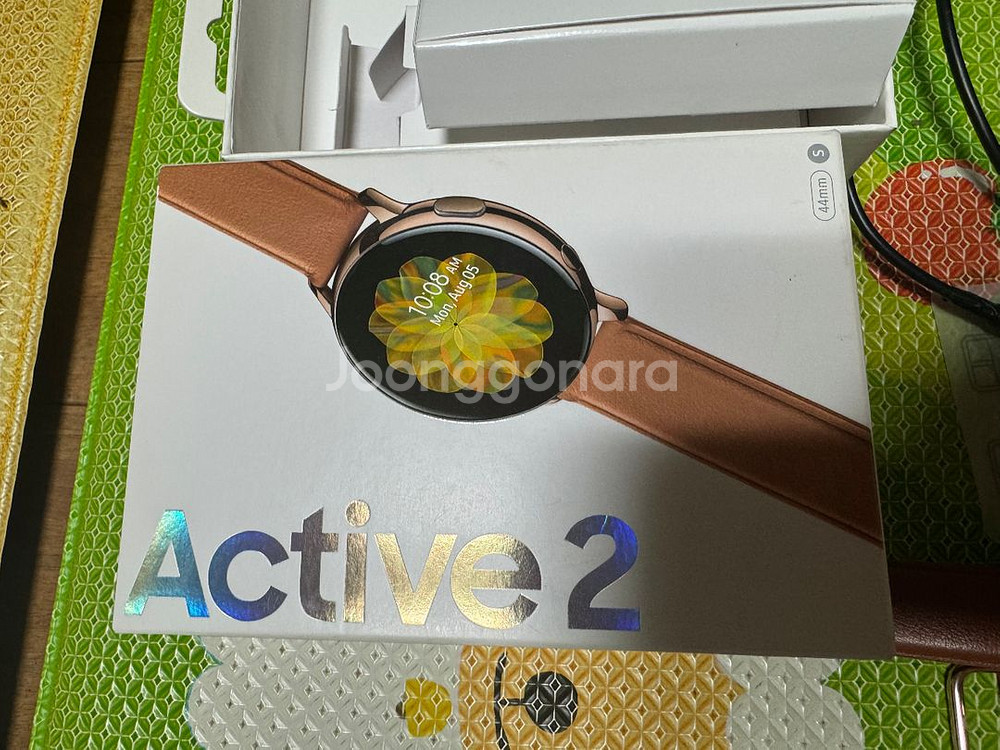 갤럭시워치 액티브2 44mm 골드색상--0