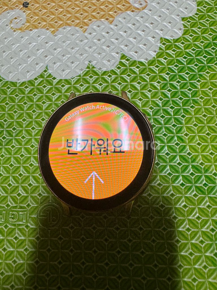 갤럭시워치 액티브2 44mm 골드색상--1