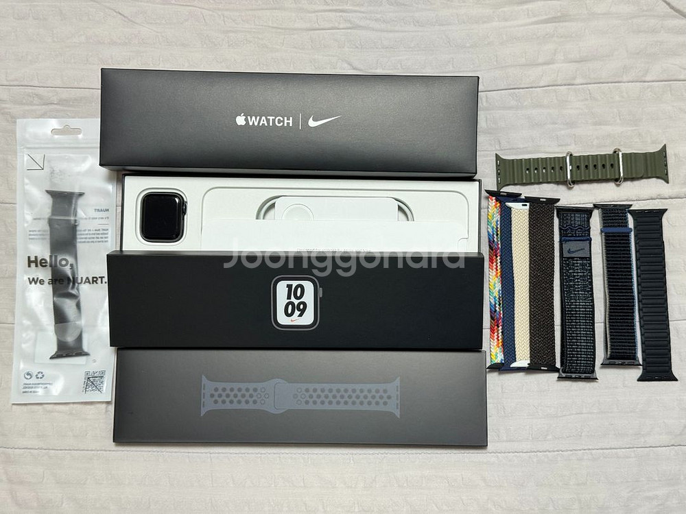 애플워치 se 40mm 나이키 에디션 풀박 +@--0