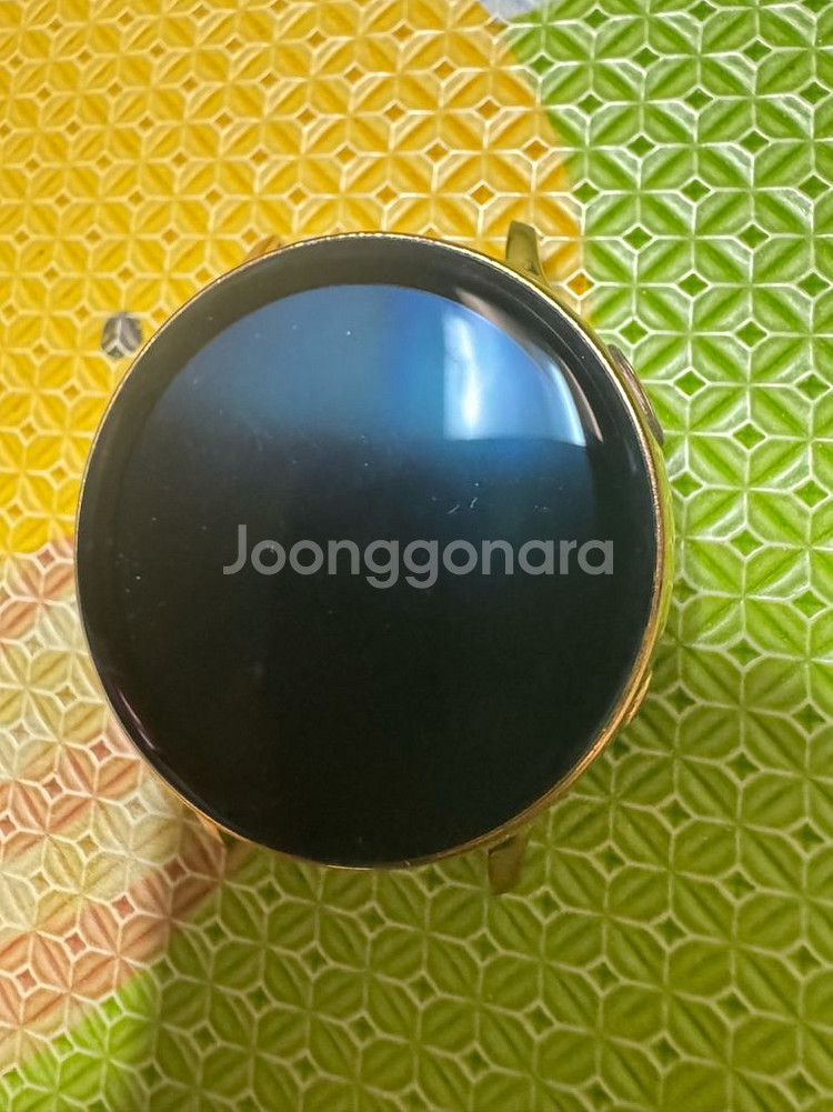 갤럭시워치 액티브2 44mm 골드색상--5