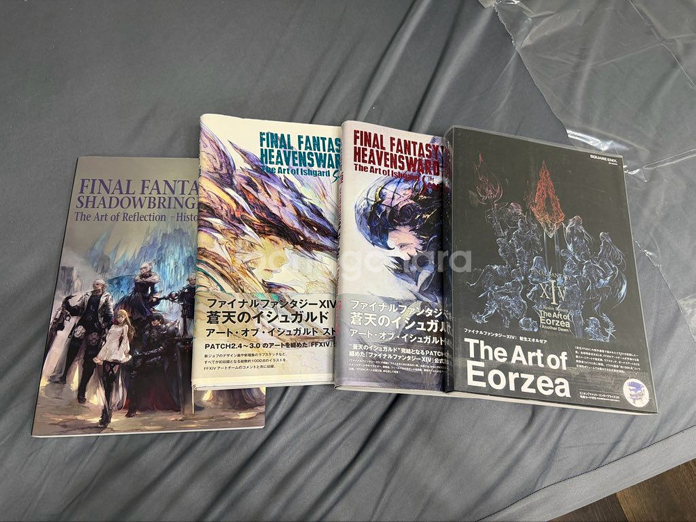 파판14 아트북, 오버워치 요리책, 몬헌밥 (요리책)--0