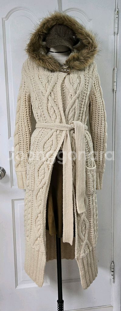 폴로진스 랄프로렌 케이블 롱가디건--0