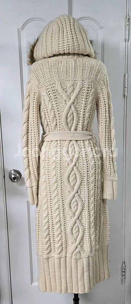 폴로진스 랄프로렌 케이블 롱가디건--3