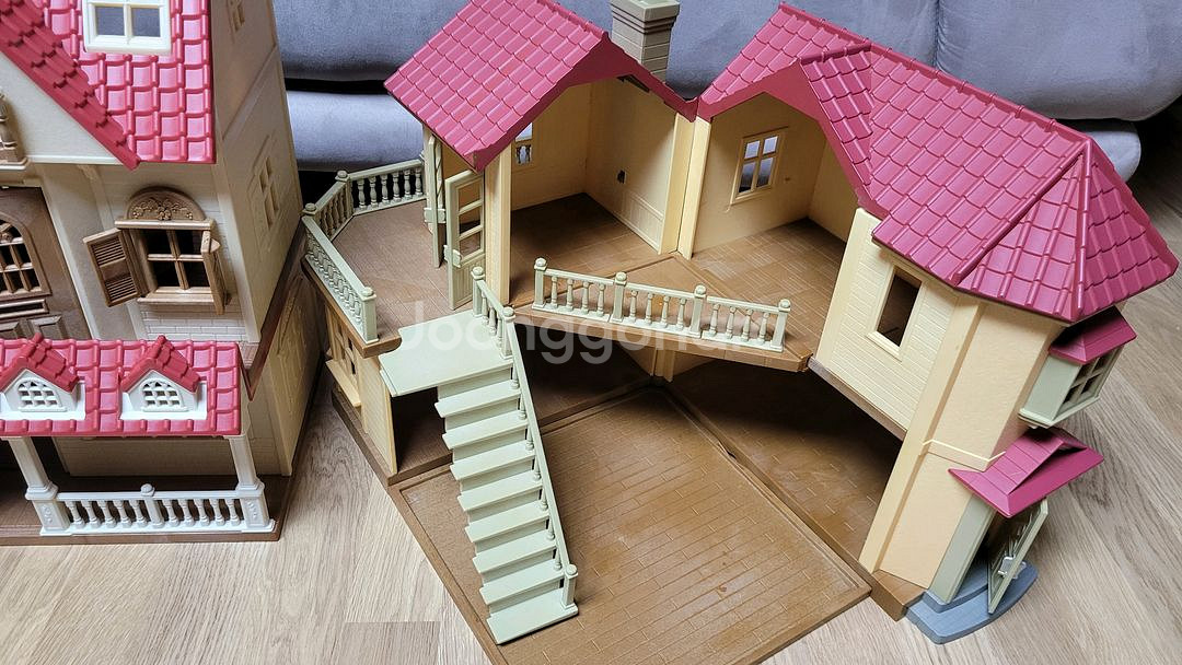 실바니안 패밀리 빨간지붕 2층집 +라즈베리하우스+캠핑카--2