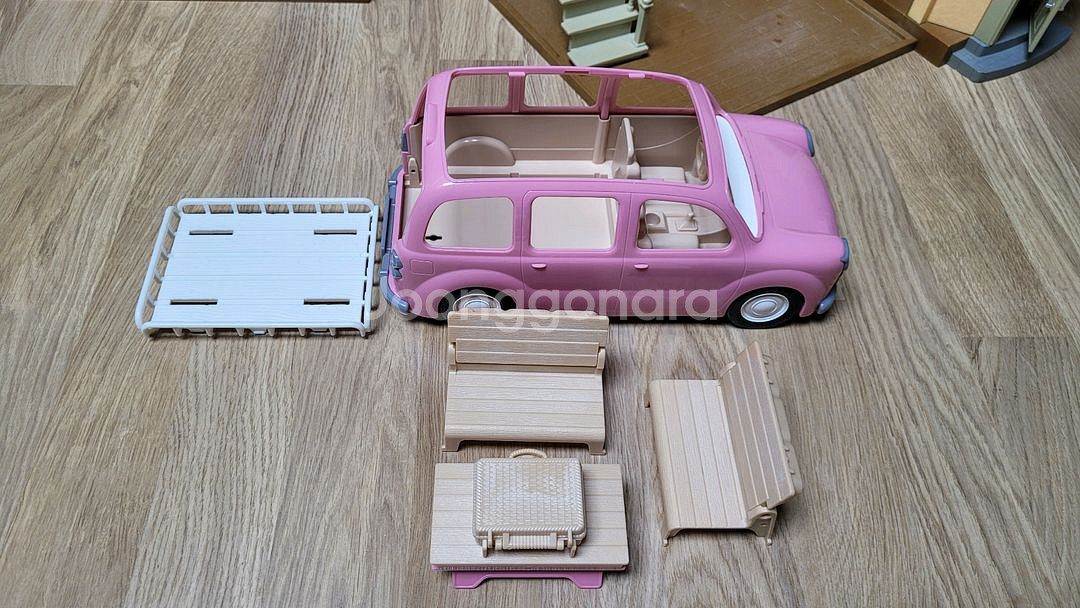 실바니안 패밀리 빨간지붕 2층집 +라즈베리하우스+캠핑카--6