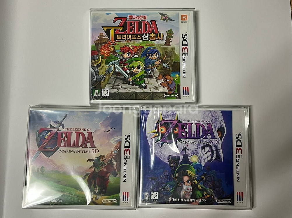 3DS 젤다의 전설 게임 일괄--0