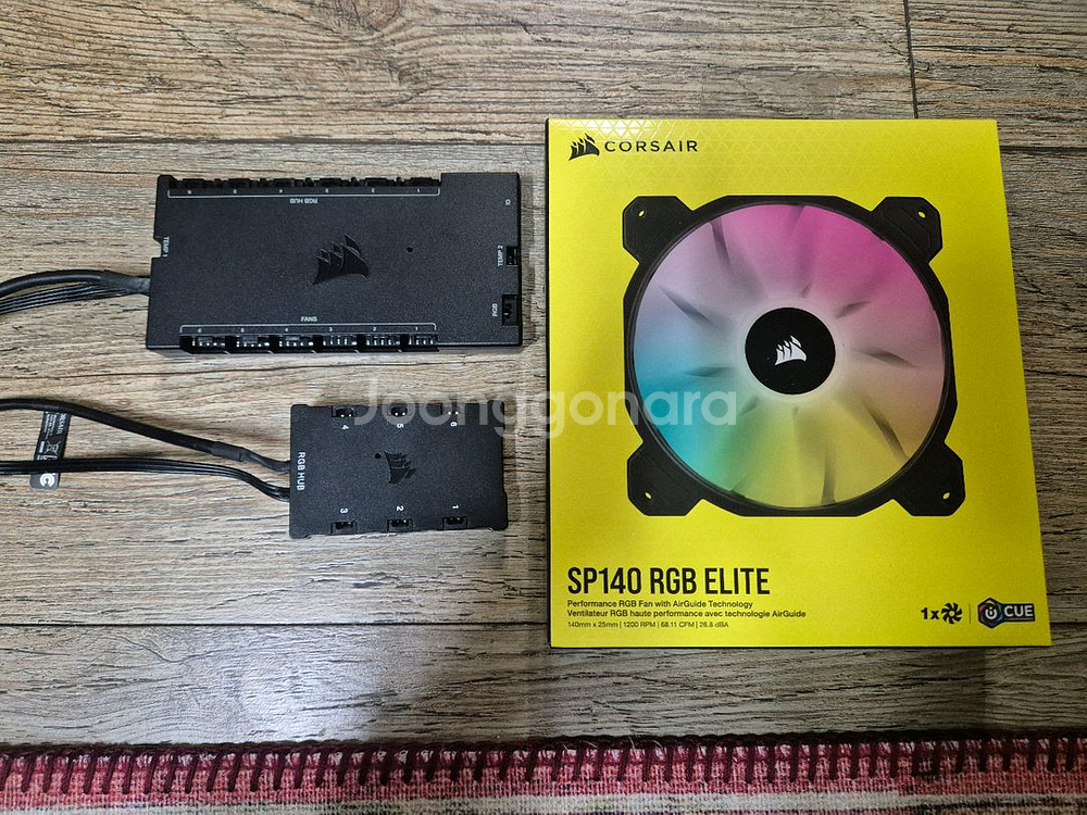 커세어 시스템 팬 8개 팝니다. 쿨링팬 120 140--0