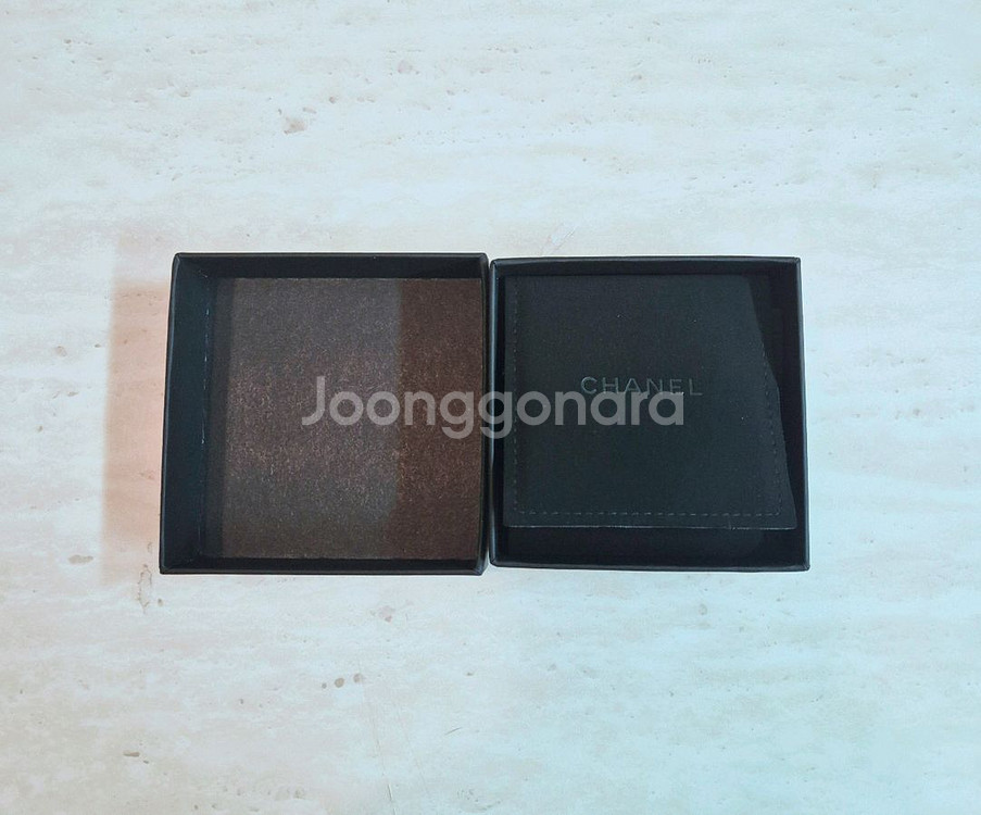 [정품]샤넬 쇼핑백+박스+파우치+까멜리아+리본 풀구성품--4