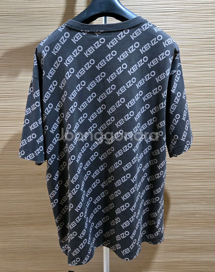 겐조 풀 로고 반팔티 XL. 발렌시아가,펜디,구찌--6