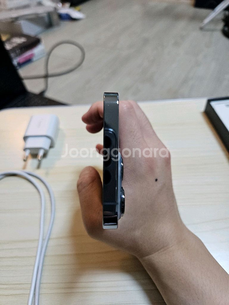 아이폰13 pro 256G 배터리 교체, 효율 100%--6