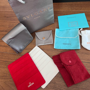 불가리,티파니, 오메가 등 보관케이스 천연옥반지일괄