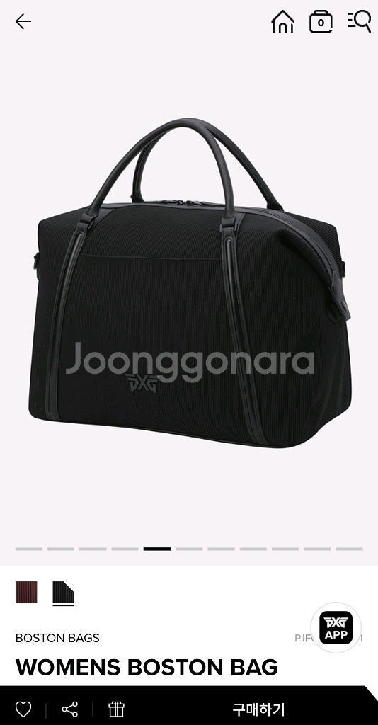 PXG 여성 보스턴백--0