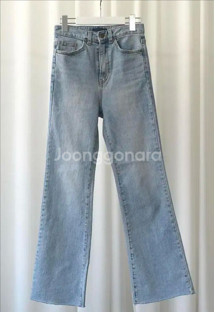 [M]채버블 연청 부츠컷 청바지 데님팬츠 핏예술--3