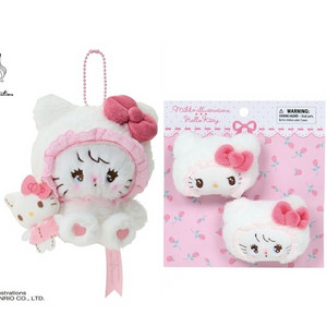 산리오 미코 헬로키티 무스 마스코트 헤어핀