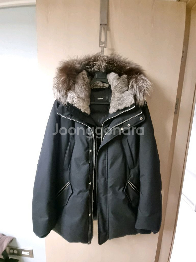 (새상품급)맥케이지 에드워드 실버퍼 패딩[40]--0