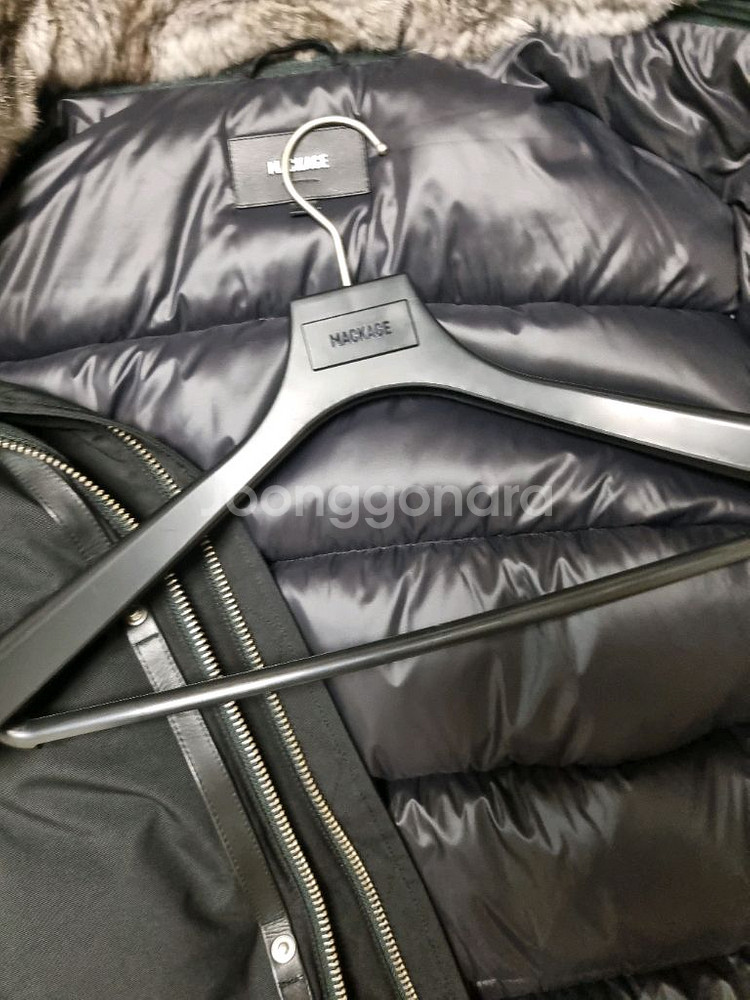 (새상품급)맥케이지 에드워드 실버퍼 패딩[40]--6