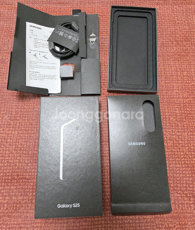 갤럭시 s25 512GB 아이스블루 (자급제x)--2