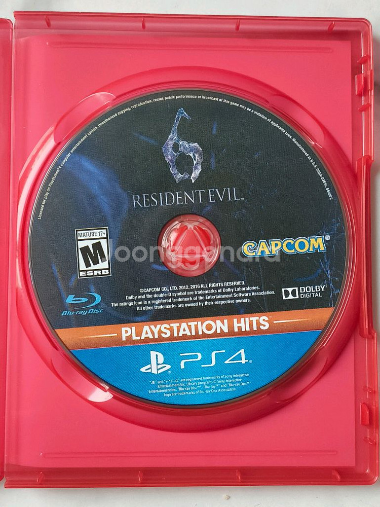 PS4 레지던트 이블 6 북미판--2