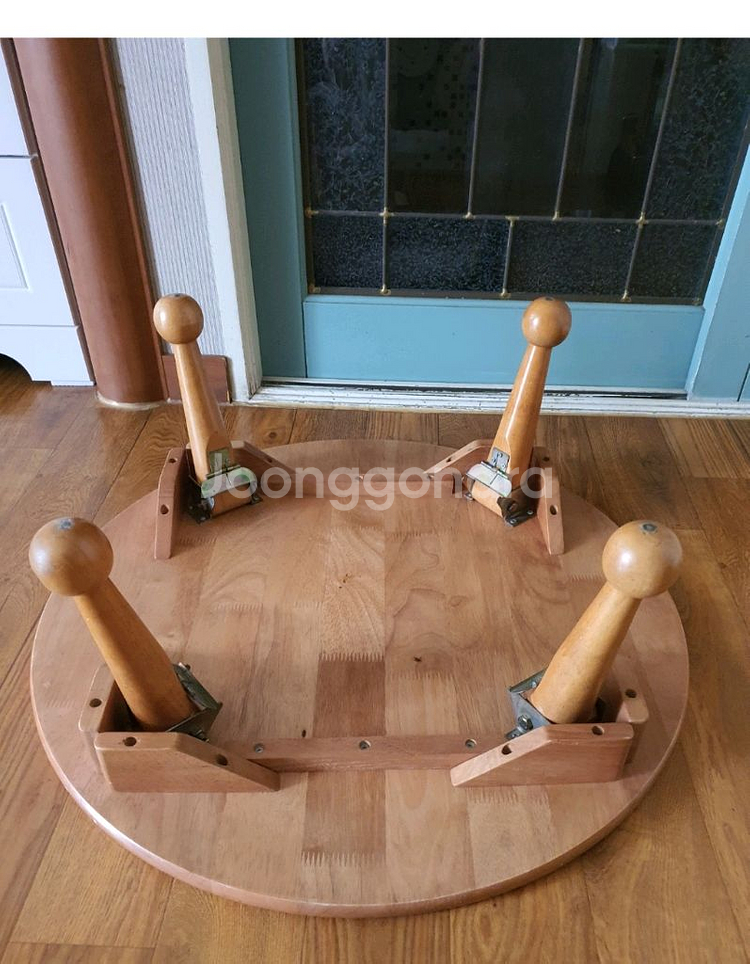 원목 둥근접이상 튼튼함 저렴히 1만3천원 작동잘됨--3