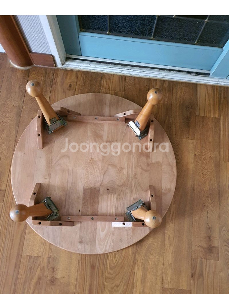 원목 둥근접이상 튼튼함 저렴히 1만3천원 작동잘됨--7