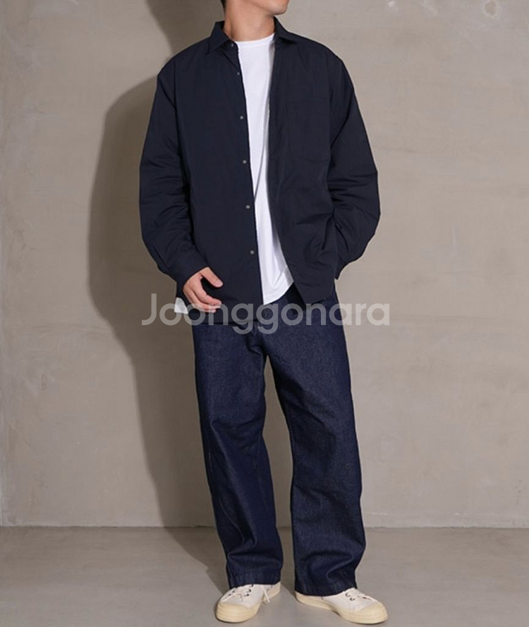 나나미카 인슐레이션 자켓 L 네이비--1