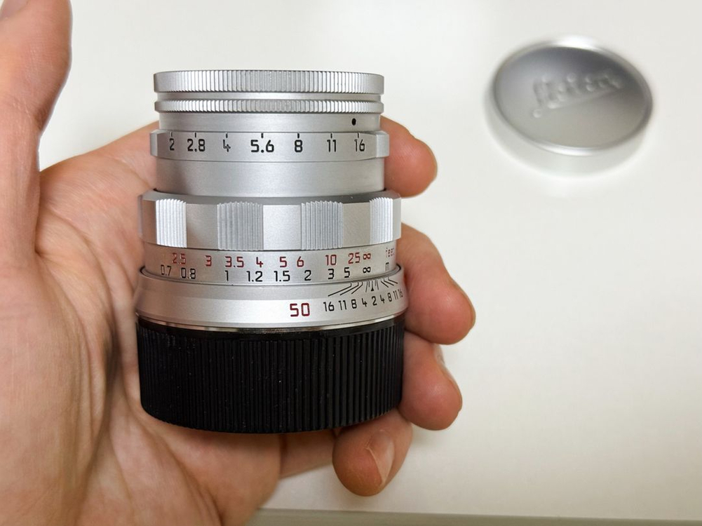 라이카 50주년 리지드 복각 50mm f2 주미크론 / 이미지