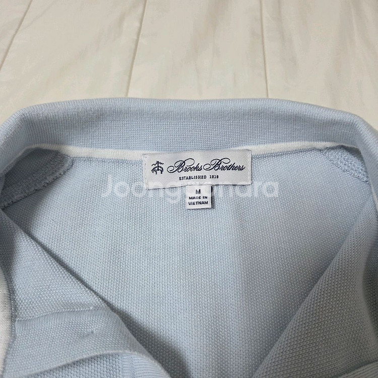브룩스브라더스 코튼 쿨맥스 폴로 스웨터 M 피케 카라--1