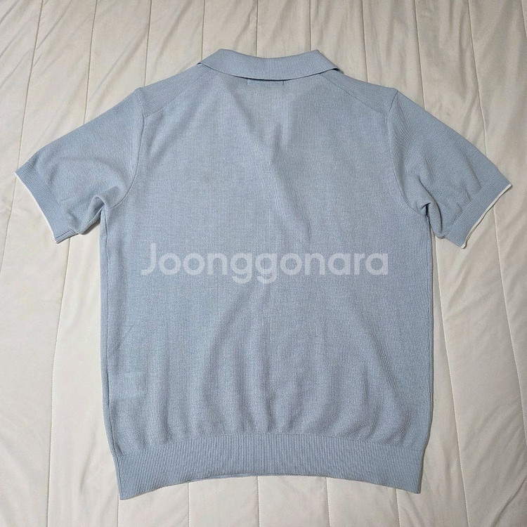 브룩스브라더스 코튼 쿨맥스 폴로 스웨터 M 피케 카라--3