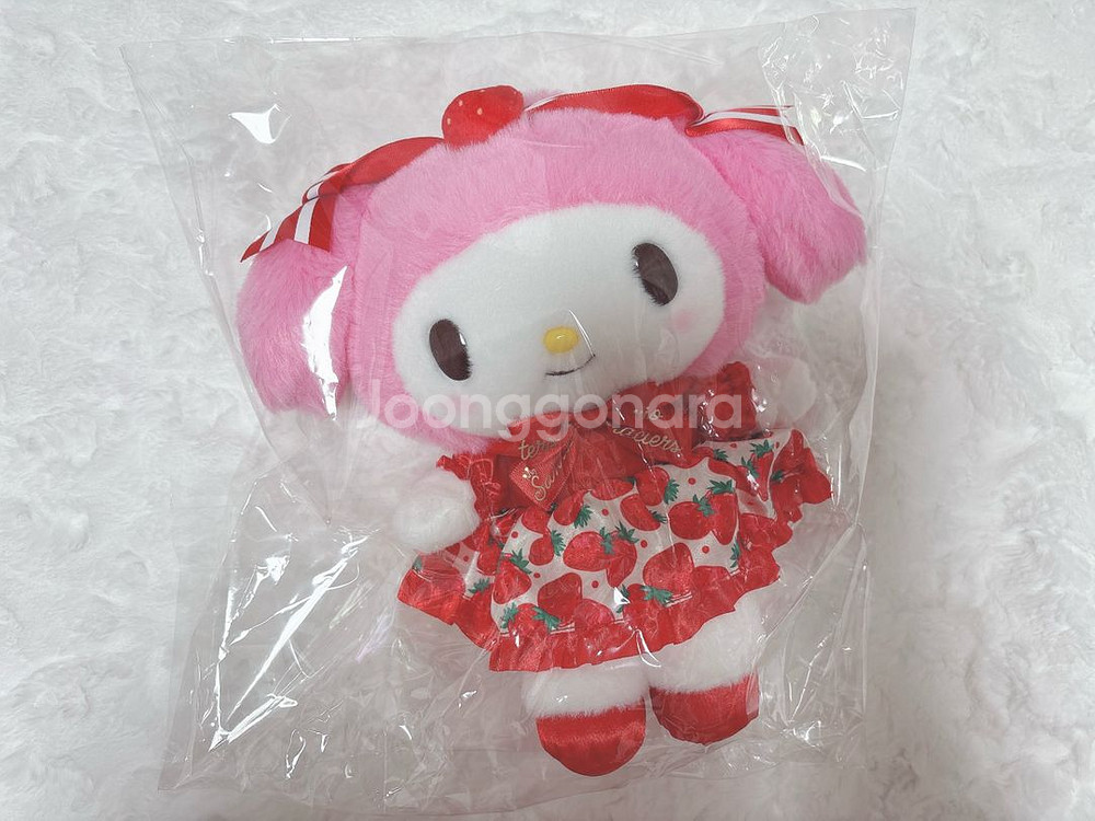 산리오 이치고신문 딸기신문 마이멜로디 누이 인형--0