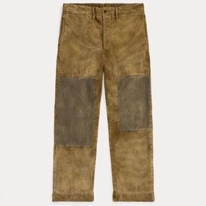 rrl 더블알엘 리페어 코듀로이 필드 팬츠