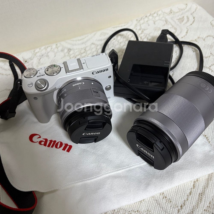캐논 EOS M3+m55-200렌즈--6
