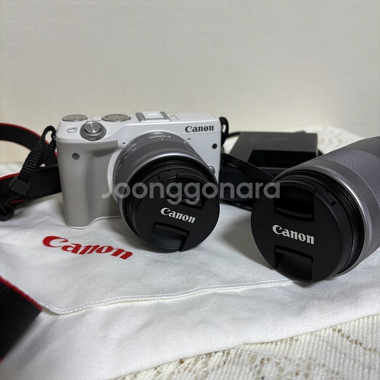 캐논 EOS M3+m55-200렌즈--5