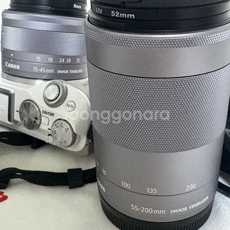 캐논 EOS M3+m55-200렌즈--7