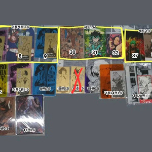 (개별ㅇ) 나의 히어로 아카데미아 특전많음