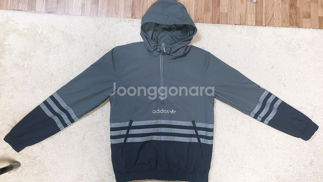 [여성S] 정품 아디다스 아노락 바람막이 완전새것 무배--1