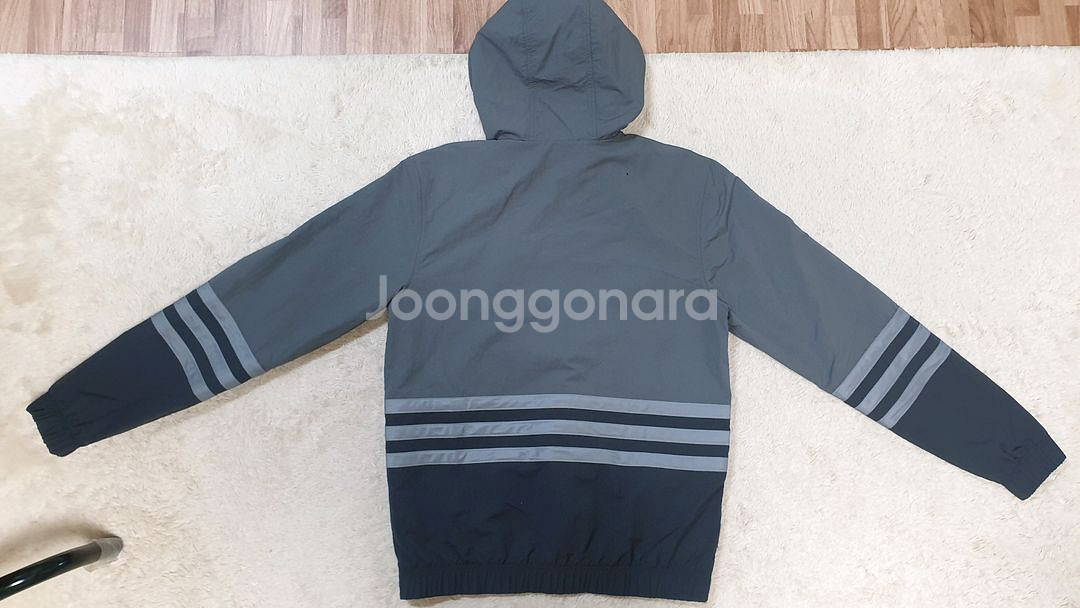 [여성S] 정품 아디다스 아노락 바람막이 완전새것 무배--4