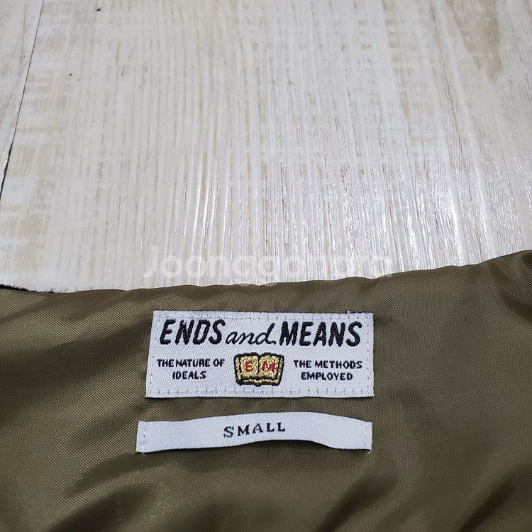 앤즈앤드민즈 Ends And Means 노카라 셔츠자켓--5