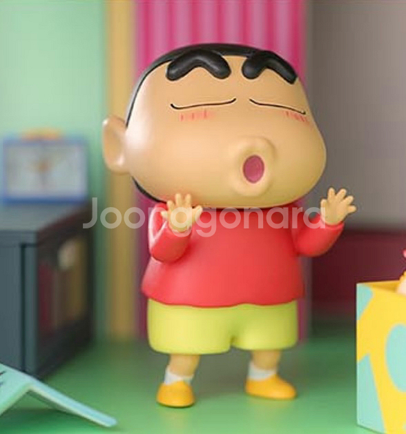 52toys 짱구 피규어 이모티콘 부끄 뽀뽀 짱구 일괄--1