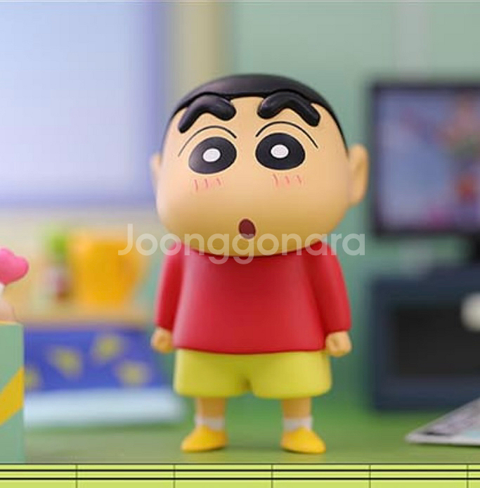 52toys 짱구 피규어 이모티콘 부끄 뽀뽀 짱구 일괄--0