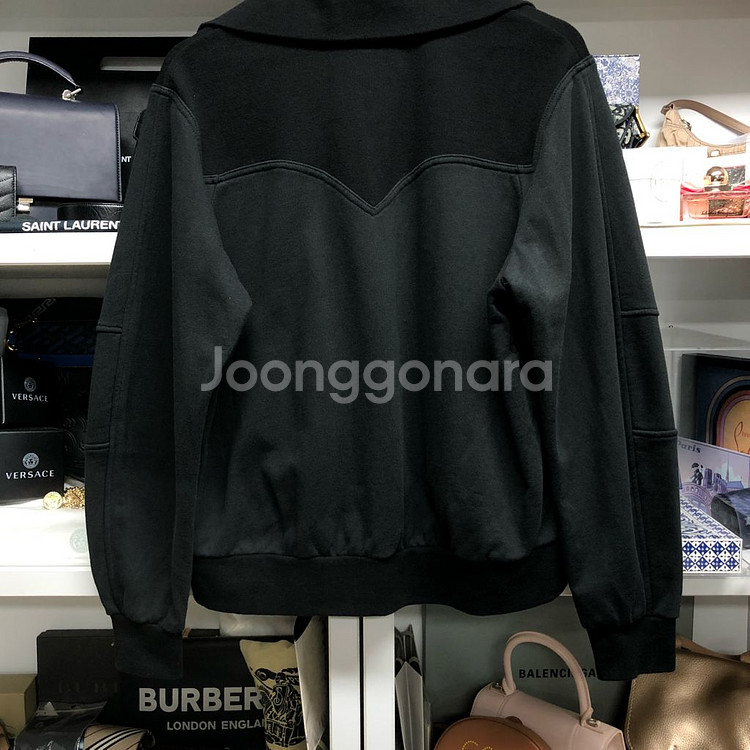 LUCKY CHOUETTE 럭키슈에뜨 하프집업 맨투맨--6