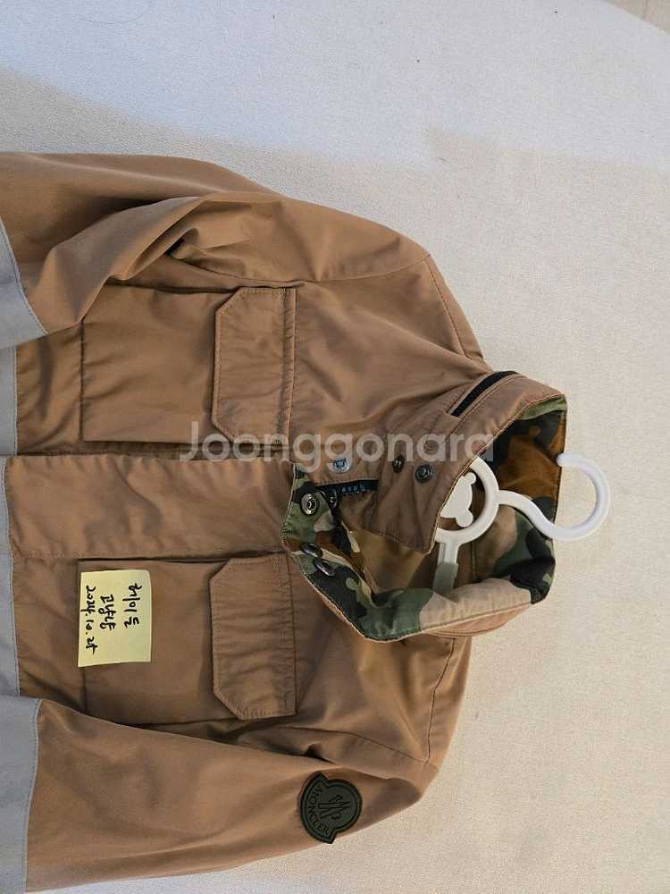 몽클레어 키즈 자켓 집업 후드 바람막이 4y 프라다재질--2