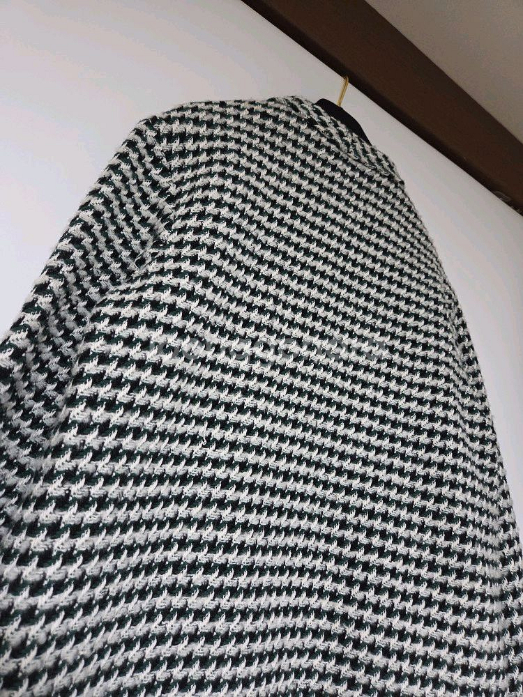 마쥬 maje 하운드투스 체크 트위드 자켓--7