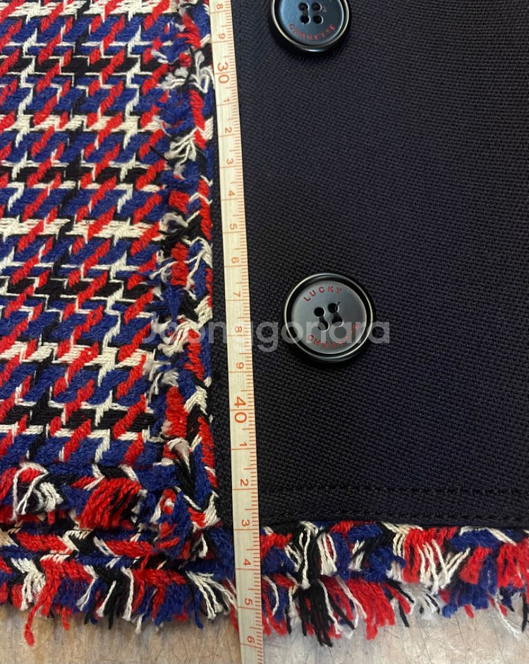 럭키슈에뜨 트위드스커트 럭키슈에뜨36 울스커트모직스커트--9