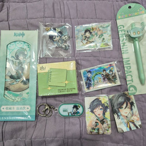 원신 벤티굿즈 전부 만원에 드립니다.