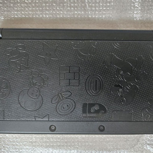 일판 뉴작다수 블랙 단품 마리오 음각 플레이트