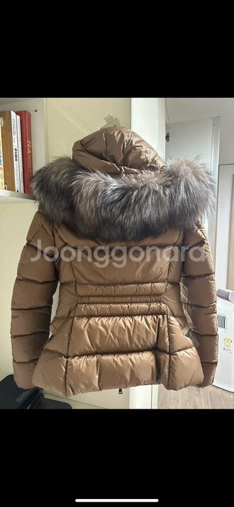 몽클레어 보에드 패딩 카멜 s--6