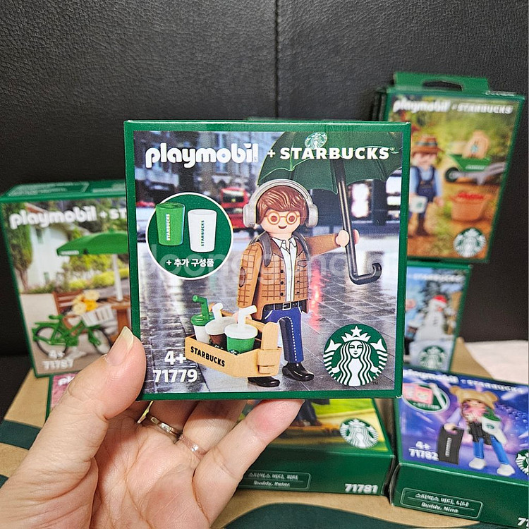 미개봉&택포]스타벅스 24 버디 플레이모빌 9종 풀세트--4